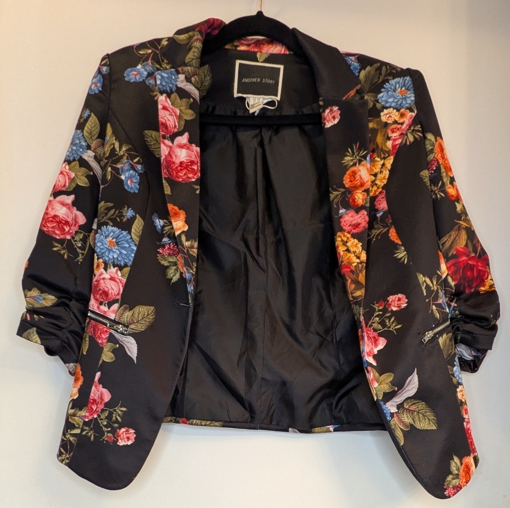 Floral Blazer